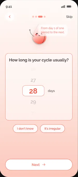 Version 1, Cycle length
