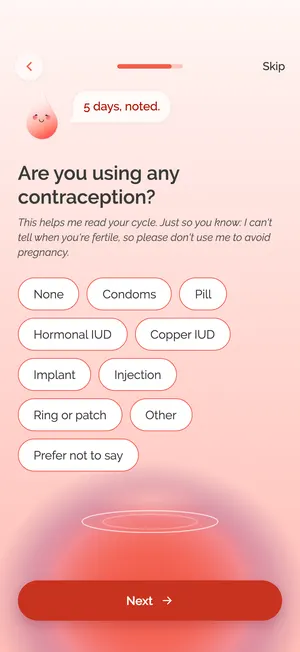 Version 3, Contraception