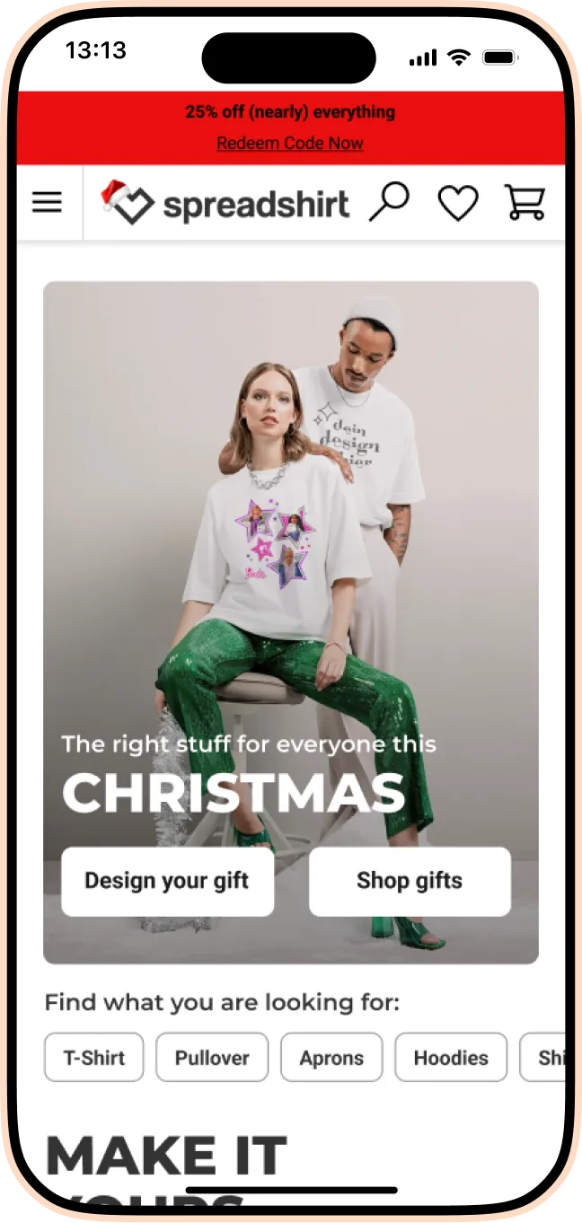 Hero teaser first iteration